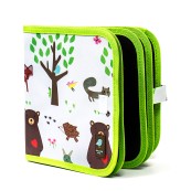 Jaq Jaq Bird - Doodle It Album Riutilizzabile più 4 Gessetti Zero Polvere Butterstix - Disegno: Foresta