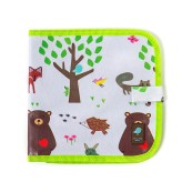 Jaq Jaq Bird - Doodle It Album Riutilizzabile più 4 Gessetti Zero Polvere Butterstix - Disegno: Foresta