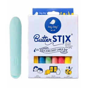 Jaq Jaq Bird - Butterstix® Zero Polvere - Multicolor con porta gesso