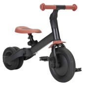 Kaya - Triciclo 4 in 1 - Si trasforma in una bicicletta! - Colore: Nero