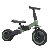 Kaya - Triciclo 4 in 1 - Si trasforma in una bicicletta! - Colore: Verde