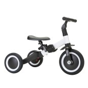 Kaya - Triciclo 4 in 1 - Si trasforma in una bicicletta! - Colore: Bianco