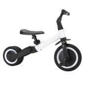 Kaya - Triciclo 4 in 1 - Si trasforma in una bicicletta! - Colore: Bianco