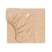 Nobodinoz - Lenzuolo sotto con angoli 70x140 - Cotone Bio - Colori Nobodinoz: Willow Dune