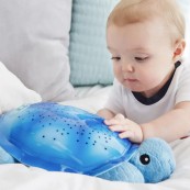 Cloud B - Proiettore Luce notturna Twilight Turtle - Colore: Blu