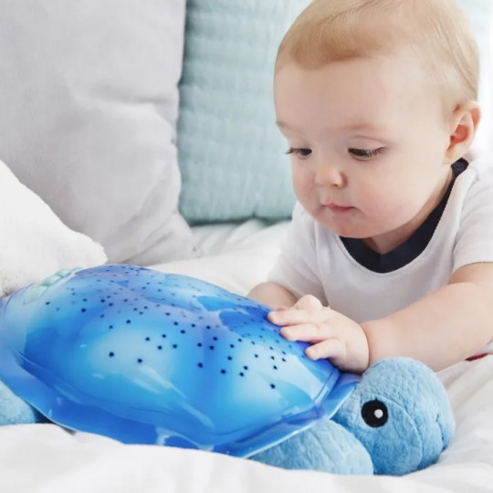 Cloud B - Proiettore Luce notturna Twilight Turtle - Colore: Blu