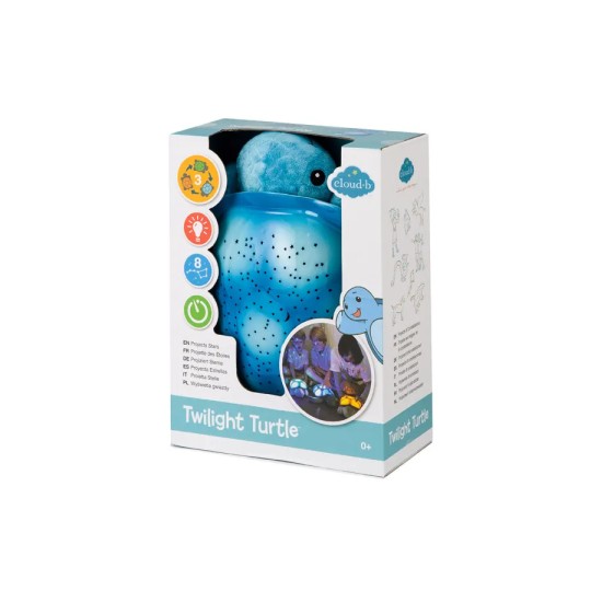 Cloud B - Proiettore Luce notturna Twilight Turtle - Colore: Blu