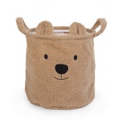 Childhome - Cesto Portaoggetti Teddy Beige - Bello e morbido!