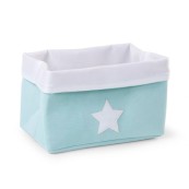 Childhome - Contenitore portaoggetti - 32x20x20 cm - Varianti Childhome: Menta