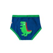 Zoocchini - Mutandine di apprendimento 3/4 Anni - Training Pants - Disegno: Dinosauro