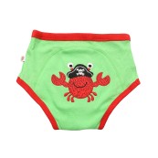 Zoocchini - Mutandine di apprendimento 3/4 Anni - Training Pants - Disegno: Pirati
