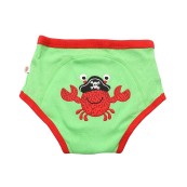 Zoocchini - Mutandine di apprendimento 3/4 Anni - Training Pants - Disegno: Pirati