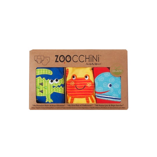 Zoocchini - Mutandine di apprendimento 3/4 Anni - Training Pants - Disegno: Oceano bimbo