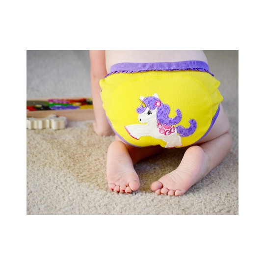 Zoocchini - Mutandine di apprendimento 3/4 Anni - Training Pants - Disegno: Mitico bimba