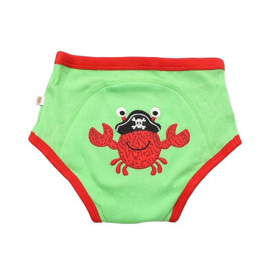 Zoocchini - Mutandine di apprendimento 3/4 Anni - Training Pants - Disegno: Pirati