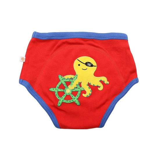 Zoocchini - Mutandine di apprendimento 3/4 Anni - Training Pants - Disegno: Pirati