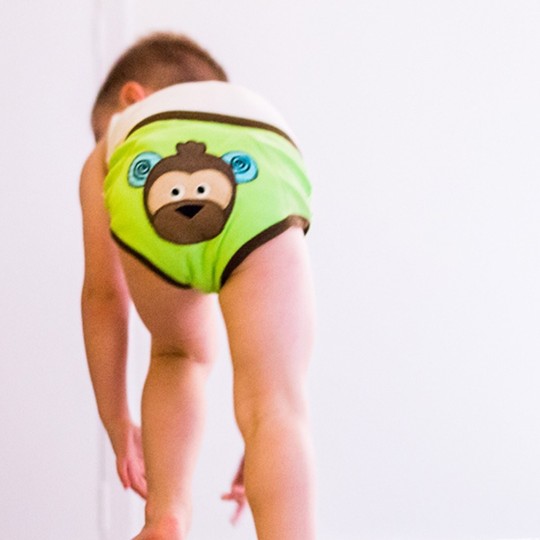 Zoocchini - Mutandine di apprendimento 2/3 Anni - Training Pants - Disegno: Safari bimbo