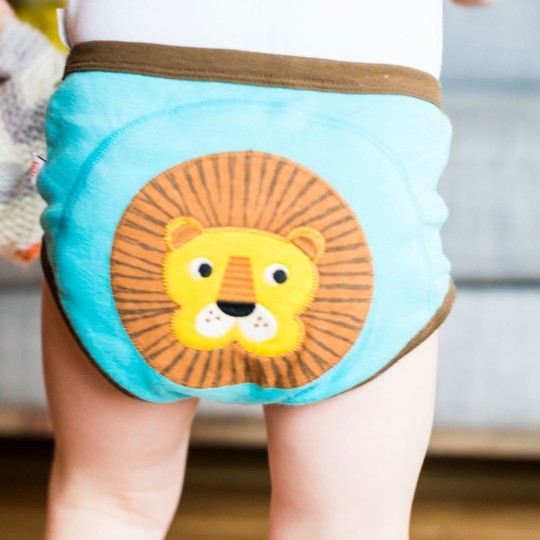 Zoocchini - Mutandine di apprendimento 2/3 Anni - Training Pants - Disegno: Safari bimbo