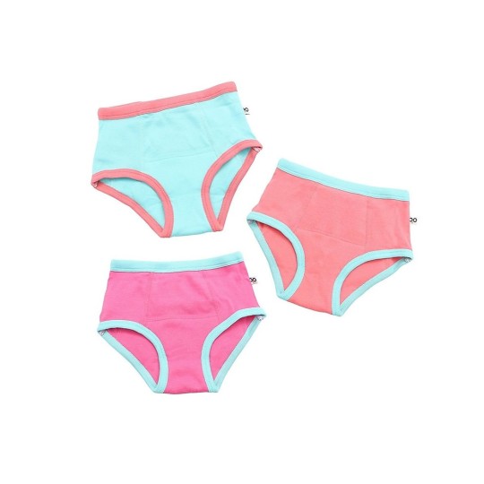Zoocchini - Mutandine di apprendimento 2/3 Anni - Training Pants - Disegno: Oceano Rosa