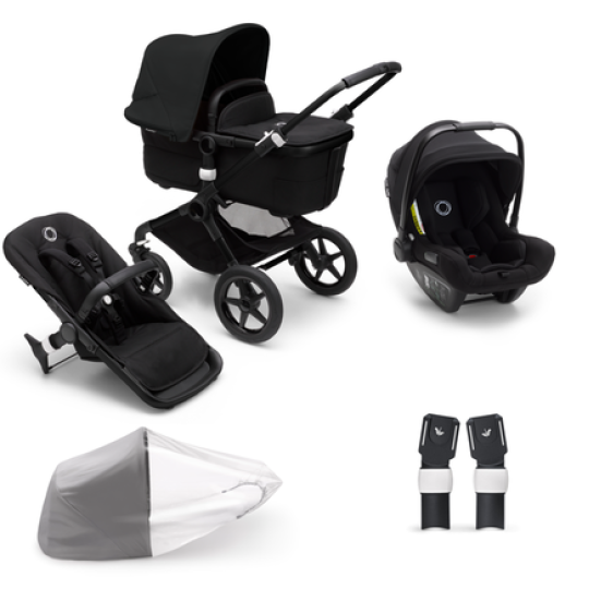 Bugaboo - Trio Fox 3 con Seggiolino Turtle Air - Adattatori Inclusi!