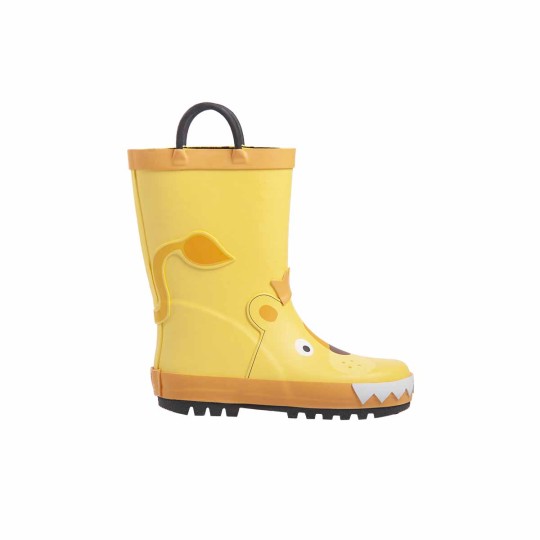 Mr.Tiggle - Stivale da pioggia Leone giallo - Taglia Scarpe: 27