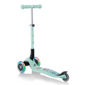 Globber - Monopattino Junior Foldable con luci 3 Ruote - Dai 2 anni - Colori Globber: Mint