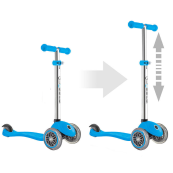 Globber - Monopattino a 3 ruote Primo - Colori Globber: Sky Blue