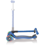 Globber - Monopattino Primo Foldable con luci 3 Ruote - Dai 3 anni - Colori Globber: Blue