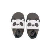 Bobux - Scarpina Soft Sole Tg. M - La cosa migliore dopo i piedi scalzi! - Colore Bobux: Panda Bianco