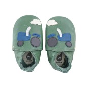 Bobux - Scarpina Soft Sole Tg. M - La cosa migliore dopo i piedi scalzi! - Colore Bobux: Trattore Oliva