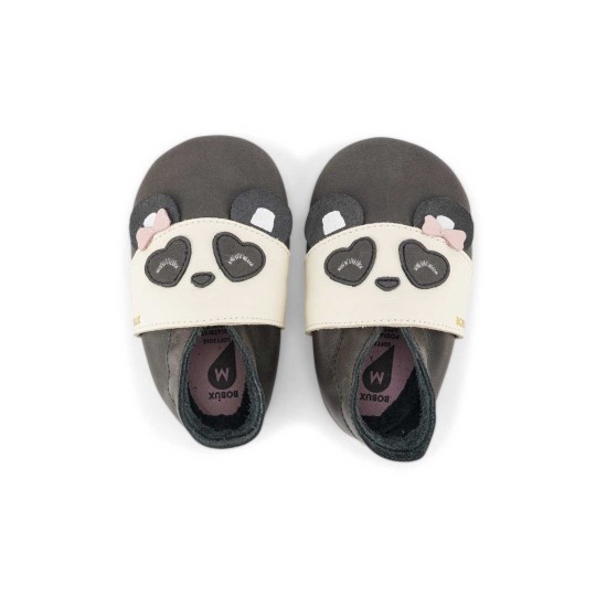 Bobux - Scarpina Soft Sole Tg. XL - La cosa migliore dopo i piedi scalzi! - Colore Bobux: Panda Rosa