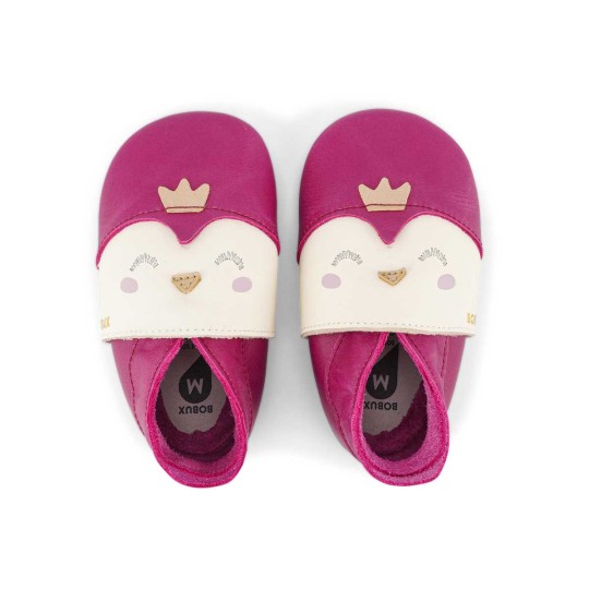 Bobux - Scarpina Soft Sole Tg. M - La cosa migliore dopo i piedi scalzi! - Colore Bobux: Pinguino Rosa Scuro