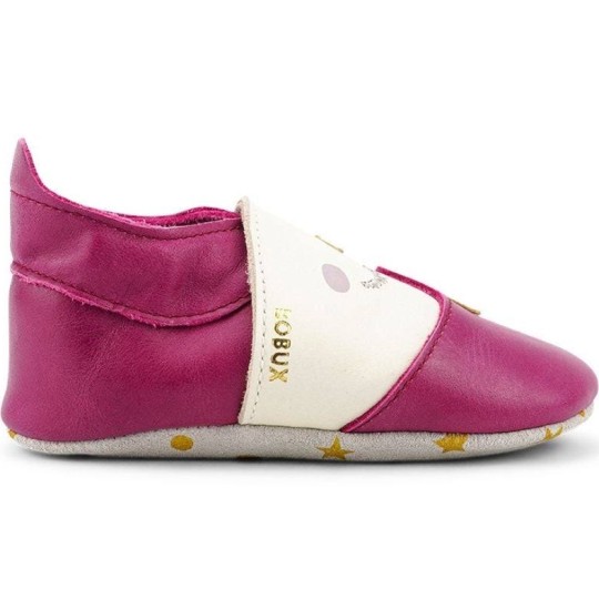 Bobux - Scarpina Soft Sole Tg. S - La cosa migliore dopo i piedi scalzi! - Colore Bobux: Pinguino Rosa Scuro