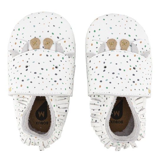 Bobux Scarpina Soft Sole Tg. XL La cosa migliore dopo i piedi scalzi Acquistale ora sul nostro e shop Colore Bobux Bianco Pois