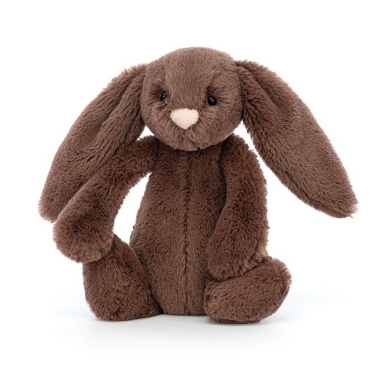 Jellycat - Peluche Coniglio Bashful Fudge - Taglie Jellycat: S