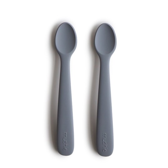 Mushie - Set Cucchiai per bambini - 100% Silicone - Versioni Mushie: Tradewinds