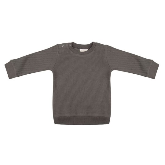 Little Indians - Tuta Waffle Olive - Cotone Bio