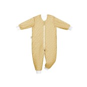 Baby Nest - Sacco nanna con gambe tog 2.5 (98/104cm) - Colori Baby Nest: Mostarda con foglie