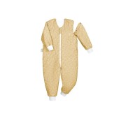 Baby Nest - Sacco nanna con gambe tog 2.5 (98/104cm) - Colori Baby Nest: Mostarda con foglie