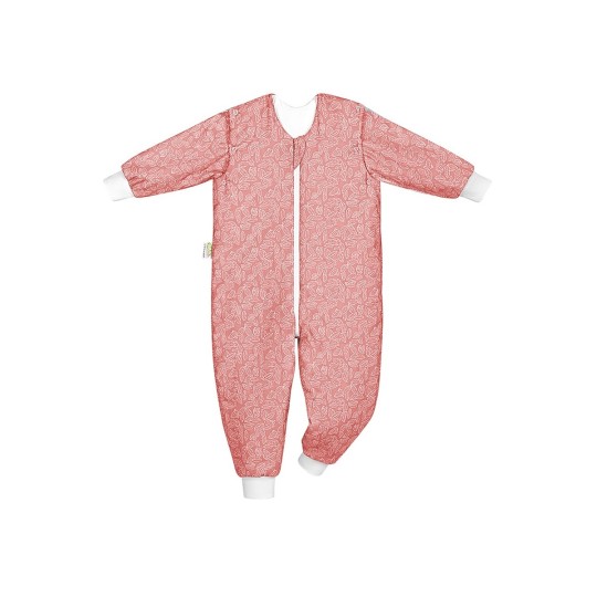 Baby Nest - Sacco nanna con gambe tog 2.5 (86/92cm) - Colori Baby Nest: Mirtillo con foglie