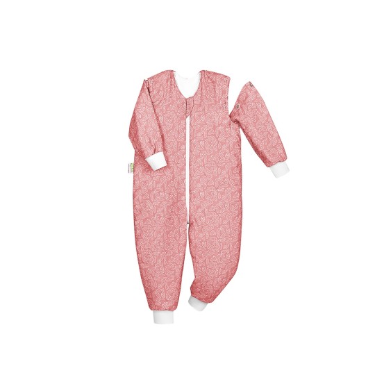 Baby Nest - Sacco nanna con gambe tog 2.5 (86/92cm) - Colori Baby Nest: Mirtillo con foglie