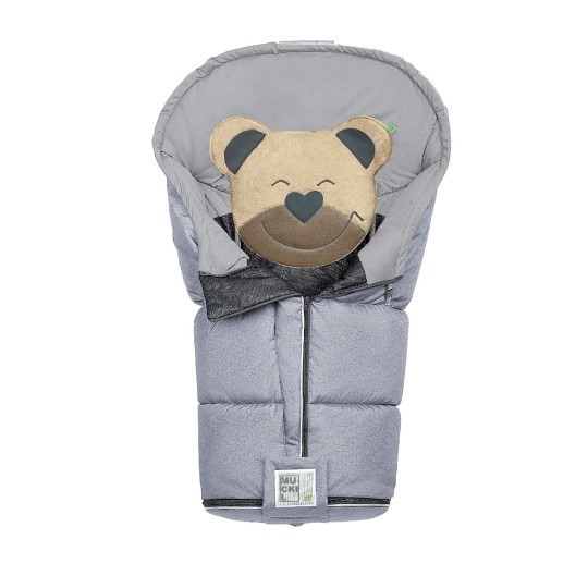 Baby Nest - Sacco passeggino Mucki Fashion Blizzard - Colori Baby Nest: Cool Grey