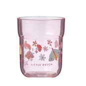 Little Dutch - Bicchiere per bambini 250ml - Lavabile in lavastoviglie! - Colori Little Dutch: Flowers & Butterflies