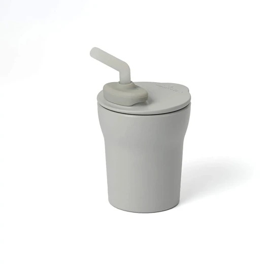 MiniWare - Bicchiere evolutivo 1-2-3 SIP - Dai 9mesi - Colori MiniWare: Dove Grey