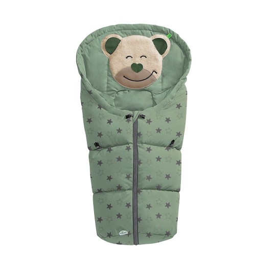 Baby Nest - Sacco ovetto Mucki stelle - Colori Baby Nest: Green Harmony
