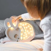Little Lights - Lampada LED Topolino con regolatore di luminosità - Fatta a mano