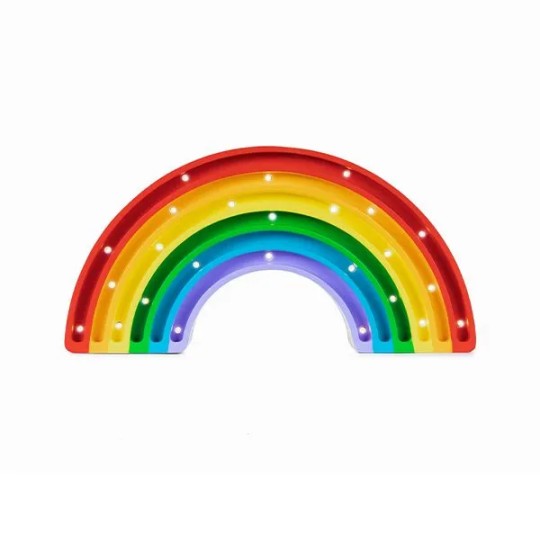 Little Lights - Lampada LED Arcobaleno con regolatore di luminosità - Fatta a mano