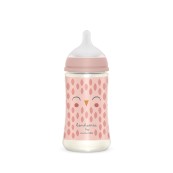 Suavinex - Biberon Bonhomia Poliammide 270ml - Tettarela silicone simmetrica - Colori Suavinex: Rosa