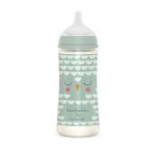 Suavinex - Biberon Bonhomia Poliammide 360ml - Tettarela silicone simmetrica - Colori Suavinex: Verde