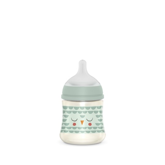 Suavinex - Biberon Bonhomia Poliammide 150ml - Tettarela silicone simmetrica - Colori Suavinex: Verde